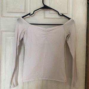 Hollister off shoulder long sleeve